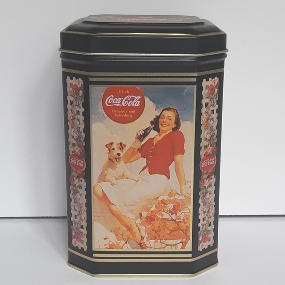 Coca-Cola octagonal tin - Picture 3 of 6